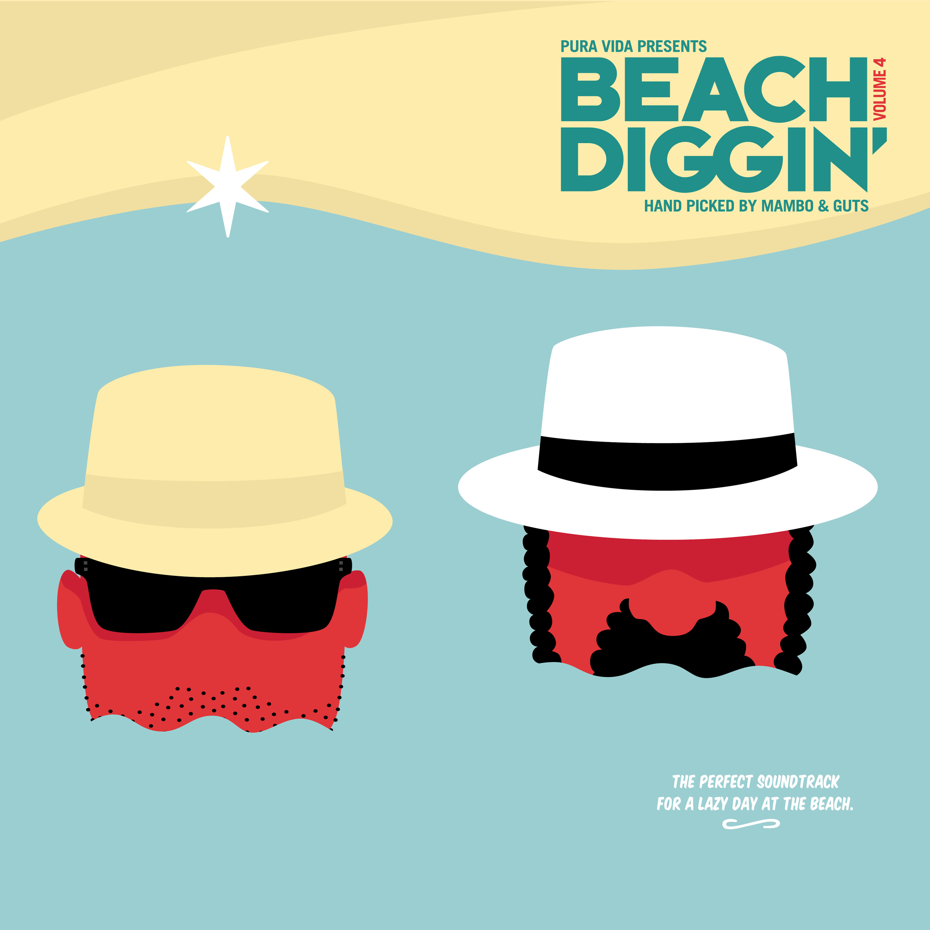 Beach Diggin’ – The perfect soundtrack for a lazy day at the beach with Guts & Mambo !