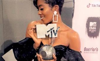 Tiwa Savage wins ‘Best African Act’ at the 2018 MTV EMAs