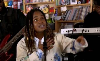 Koffee sings her ‘Raggamuffin’ at Tiny Desk