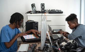 DJs Mighty and Bone Black talks exchange and inclusivity