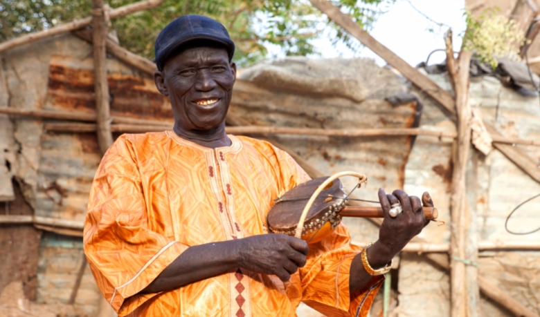 The violin, pulling on the heartstrings of Africa
