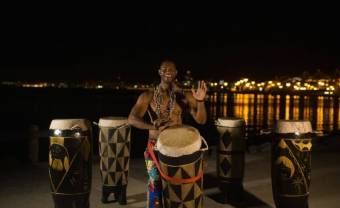 Kiazi Malonga honours the Ngoma drum on “Lomami”