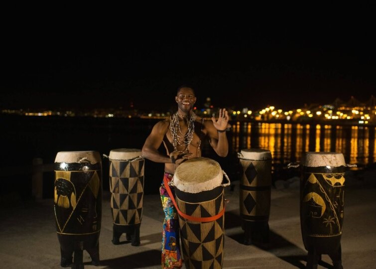 Kiazi Malonga honours the Ngoma drum on “Lomami”